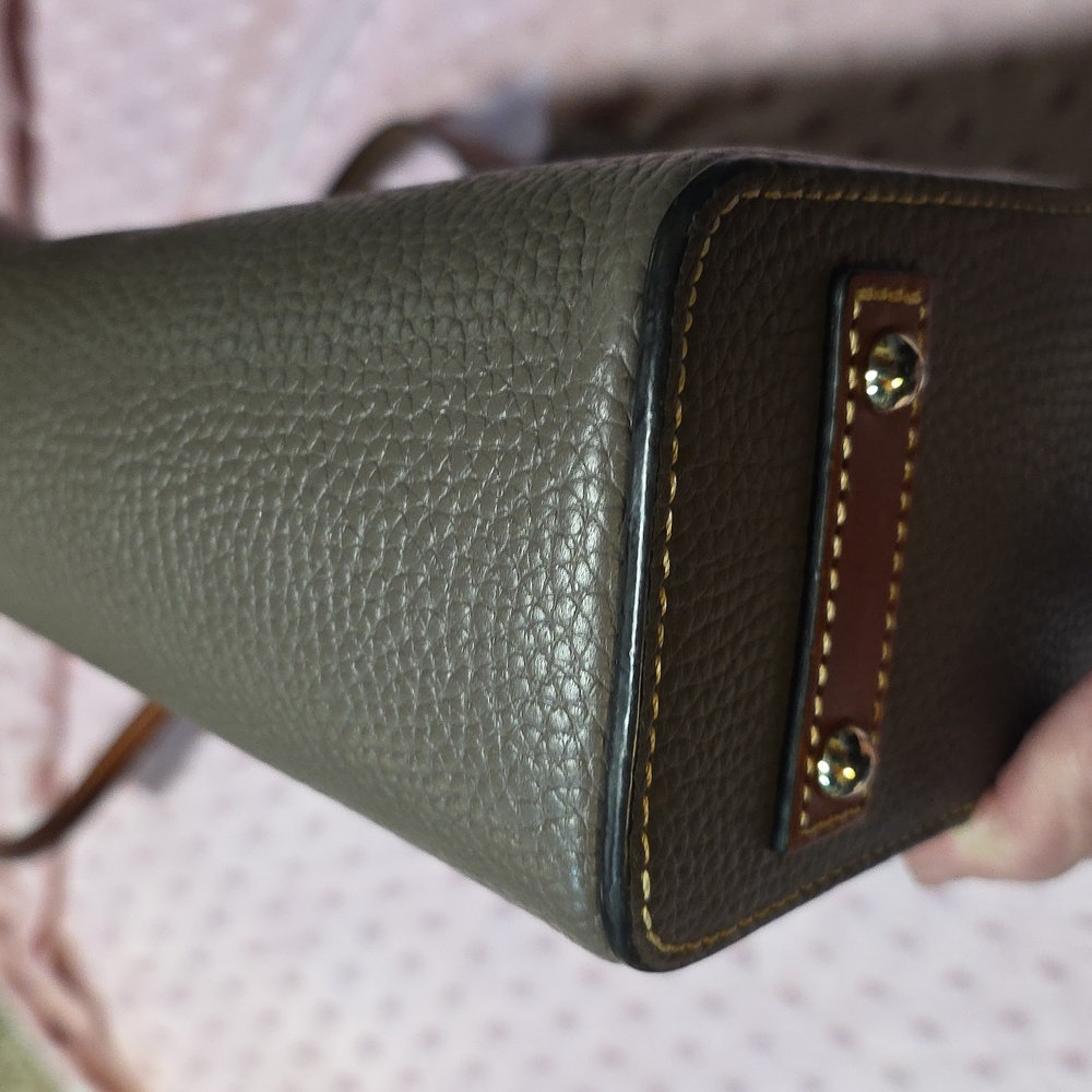 Dooney & Bourke Elephant Gray Lexington Small Tote - Picture 8 of 11